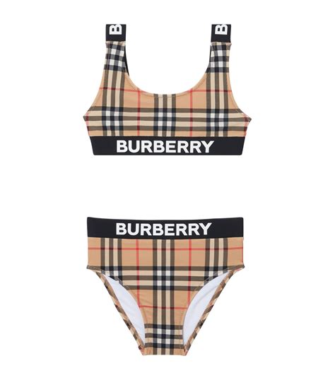 kids burberry bikini|Burberry Kids Swimwear for Girls .